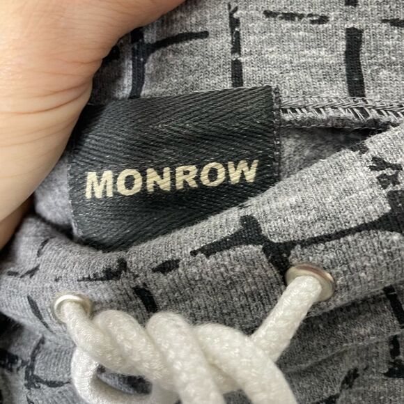 Monrow Gray Jogger Pants in Size Small - Picture 3 of 4